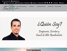 Tablet Screenshot of davegaona.com